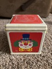 Mattel Jack In The Box Clown 1987 Music Pop Goes Weasel Works Vintage