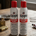 2 Pack-  Zippo Butane Fuel 290ml 165g Lighter Refill Gas     Premium Butane Fuel