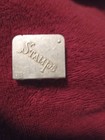 Sterling Silver Stamp Box Book Form 14 3g Vintage