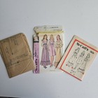 1970s Vintage Ff B38  Mccalls 3131 Ruffle Strap Tradwife Dress Sewing Pattern