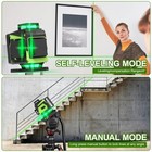 16 Line Laser Level 360 Self Leveling professional 4x360  green Cross Green 