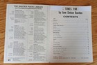 More Folk Tunes For Fun By Jane Smisor Bastien Vintage 1967 Piano Sheet Music