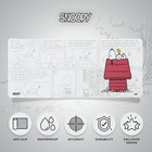Xxl Mouse Pad Snoopy   Gaming Desk Mat 31 5 X 13 8 Inches Non-slip Rubber Mat