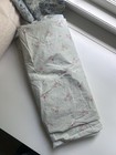 Vintage Simply Shabby Chic Full Fitted Sheet Pale Green W Roses