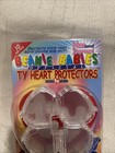 Ty Beanie Babies Official Heart Hang Tag Protectors New  10 Pack Authentic