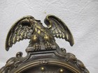 Vtg Homco Federal Style American Eagle Porthole Wall Domed Mirror 12 X 8  Usa
