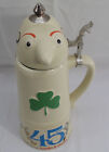 Webco Utica Club Schultz   Dooley 45th Anniversary Beer Stein Double Face 