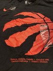Nike Nba Toronto Raptors Black Dri-fit L s T-shirt Nwt Sz S Cd2831-010