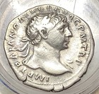 Ancient Roman Silver Denarius Coin Trajan C 98-117 Ad Xf Detail Obv Cleaned  7a 