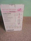 Cuisinart Ccp-10 Electric Cookie Press Pink Series Ccp-10pk Barely Used Works