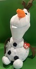 Olaf Frozen Ii Ty Plush Figure 12    Nwt Stuffed Animal Sparkly  Disney Snow New