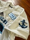 Rare Game-worn University Of Rhode Island Adidas Jersey  85- Uri Collectible