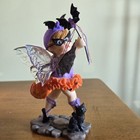 Bat Ballerina Fairie 2010 Halloween Cat Pumpkin My Little Kitchen Fairies W Box