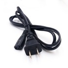 1us 2 Prong 2 Pin Ac Power Cord Cable Charge Adapter For Pc Laptop Ps3 Ps2 Slim