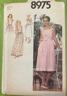 Vintage 70   s Simplicity Pattern   8975   wrap Dress Or Apron W Ruffles Sz 10 Rare