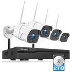 Wireless Wifi Security Camera System Outdoor Home 1080p Hd Night Vision Cam Cctv