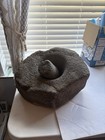 Big Native American Stone Mortar Grinding Bowl Artifact    mortar   Pestle 59 Lb