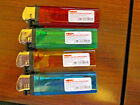 4 New Neon Brand Disposable Free Shipping    cigarette Lighters Classic Style