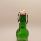 Vintage Grolsch Green Beer Bottle Porcelain Flip Swing Top