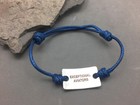 Piedmont Airlines Exceptional Aviators Bracelet Metal Adjustable Blue Cord