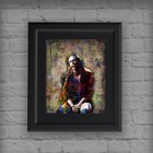 Geoff Tate Queensryche 8x10inch Poster  Queensr  che Tribute Print Free Shipping