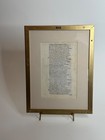 An Incunable Leaf From The Editio Princeps Of Homer  Florence 1488