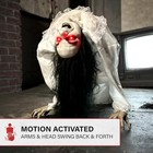 3 0-ft  Life-size Animatronic Possessed Woman - Animatronic