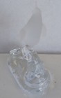 Vintage Glass Penguin On Wave Figurine Surfing 3 