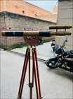 Nautical Brass Double Barrel Telescope 27 Inch - Maritime Navigation Instrument 