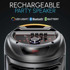 Audiobox Abx-2900r Dual 8  Bluetooth Karaoke Speaker And Lights