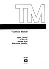John Deere Jd401-c Tractor Loader Service Manual Repair Shop Technical Book