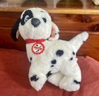 Mattel 1991 101 Dalmatians Collar Patch Stuffed Plush Toys Disney Dog Vtg 10 
