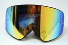 Davoc Snow Goggles Medium White Red Blue Lens Ski Snowboard Goggles
