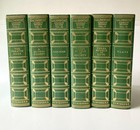 Lot Of 7 Vintage Gallsworthy Compact  Edition Hc   Green Decor
