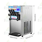 3 Flavor Commercial Automatic Frozen Yogurt Cooling Ice Cream Cone Maker Machine