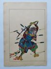 Japanese Woodblock Print Samurai Warrior