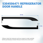 5304506471 Refrigerator Door Handle Replacement Part For Frigidaire 