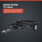 Ultra-tow 4ft  X 8ft  Steel Folding Utility Trailer Kit  1170-lb  Load Capacity