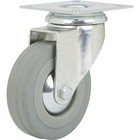 3 Inch Rubber Swivel Caster Wheels    set Of 4 