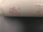 Vintage Rolling Pin Decorated With Beautiful Flowers