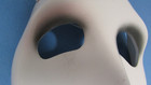 Original Vintage 1988 Phantom Of The Opera Half Mask Clay Hand Made Attic Find