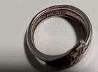 Vintage Antique  Prelude International Sterling Floral Spoon Ring Size 5 75