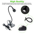 Usb Flexible Reading Led Light Clip-on Beside Bed Desk Table Lamp Book Lights Us