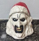 In Hand Hhn Universal Studio Terrifier Art Clown Santa Horror Popcorn Bucket  