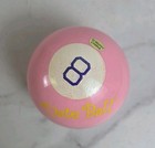 Vintage Mattel Magic 8 Ball Date Ball Pink Glitter Edition
