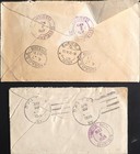 Rare Usa To Switzerland Registered Cover 1927 Found In Ordinary Mail Postal Hist