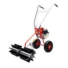 Portable Artificial Grass Brush Power Broom Handheld Turf Lawn Sweeper Device Us