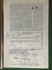 Rare 1933 General American Investors Company Inc  100 Shares Stock Certificate