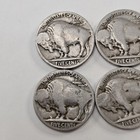 Us Buffalo Nickels Lot Of 6 Coins Mixed Years Some With Heavy Wear Please Read   