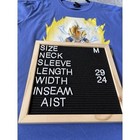 Capsule Corp Dragon Ball Z Vegeta Pullover T Shirt Size M